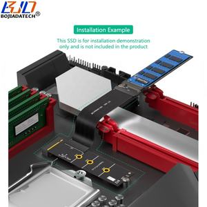 NGFF <span class=keywords><strong>M</strong></span>.<span class=keywords><strong>2</strong></span> <span class=keywords><strong>M</strong></span> إلى المفتاح <span class=keywords><strong>M</strong></span>/B + <span class=keywords><strong>M</strong></span> PCI-E cio 4X من من من من من x من من من من sim M2 NVME بطاقة محول d + كابل FPC مرن نوع R 20 10000 - Product Image 5