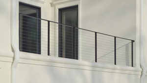 Câble de rail de balcon en <span class=keywords><strong>acier</strong></span> inoxydable, clôture moderne, câble vertical/de sécurité, utilisation en extérieur - Product Image 3