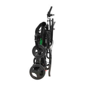 Jbh dc08l כוח טעינה קטן jbh מפעל חשמלי גלגל שיניים מרופד כיסא גלגלים אורתופדי שחור כיסא גלגלים - Product Image 6