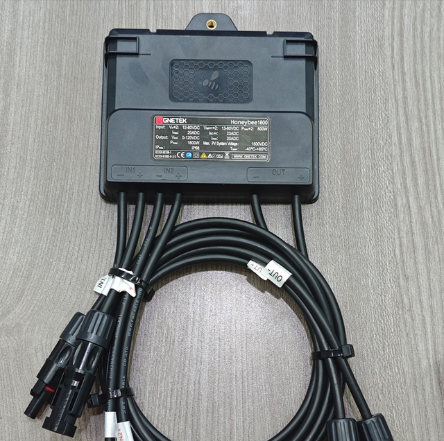650W 800W 1600W Solar Power Optimizer for PV Module, IP68 Safe Voltage Shutdown with Real-Time Monitoring, Honeybee650/850/1600