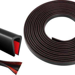Garniture <span class=keywords><strong>de</strong></span> <span class=keywords><strong>bord</strong></span> en <span class=keywords><strong>caoutchouc</strong></span> EPDM auto-adhésive <span class=keywords><strong>pour</strong></span> <span class=keywords><strong>tôle</strong></span> Protecteur <span class=keywords><strong>de</strong></span> <span class=keywords><strong>bord</strong></span> noir - Product Image 6