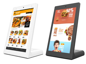 <b>8</b> Inch Restaurant Desktop Table Stand WiFi Small Screen Android Digital Menu Video Advertising Display <b>Tablet</b> Player Advertising - Product Image 3