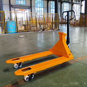 2000kg 2500kg Manueller hydraulischer Paletten hubwagen mit Waage und Drucker Hand paletten heber Elektronische Waage Trans palette - Product Image 4