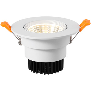 ไฟสปอร์ตไลท์ LED แบบฝังอะลูมิเนียมทันสมัย แสงขาว 5000K มุมลำแสง 120 องศา สำหรับโรงแรม CRI 90 ปรับความสว่างได้ - Product Image 4