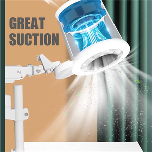 Remise tarifaire 50% de réduction 2025 Dernier modèle 80W Lampe de table à forte aspiration <span class=keywords><strong>Aspirateur</strong></span> collecteur de poussière pour manucure - Product Image 6