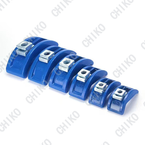 T Bolt chết kẹp thiết lập Báo Chí công cụ kẹp tiêm khuôn kẹp cung hình dạng hình dạng vòng cung màu xanh rèn các bộ phận - Product Image 3