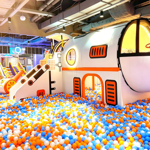 Équipements de terrain de jeux intérieur à usage commercial : parcs de trampolines, toboggans, parcs d'attractions, services de conception gratuits pour salles de jeux - Product Image 3