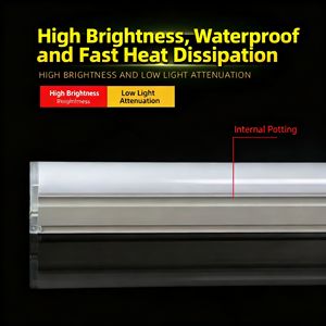 Barre LED RVB adressable de haute qualité, prix d'usine, 24V 12W, éclairage LED RVB polyvalent pour la décoration de bâtiments - Product Image 2