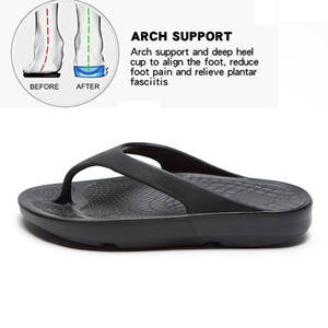 Supporto ad arco alto pantofole <span class=keywords><strong>ortopediche</strong></span> per piedi piatti personalizzato EVA perizoma sandalo Sport attivo scarpe di recupero per le donne - Product Image 3