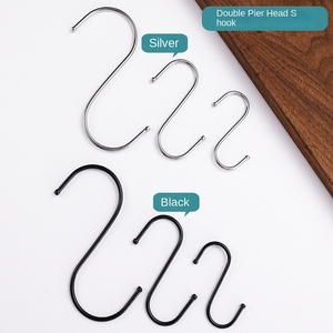 <span class=keywords><strong>Gancho</strong></span> <span class=keywords><strong>S</strong></span> decorativo al por mayor <span class=keywords><strong>en</strong></span> acero inoxidable, cinta de pulido de aluminio y hierro negro, <span class=keywords><strong>gancho</strong></span> <span class=keywords><strong>S</strong></span> fabricado - Product Image 5