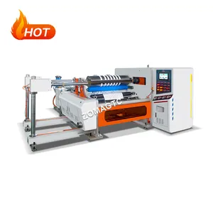 High Speed Automatic Roll Paper Slitting Machine PET BOPP PE Copy Paper Sheeting Machine Paper Slitting and Rewinder Machine