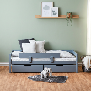 Customized Modern Minimalist Solid Wood Toddler <b>Bed</b> <b>for</b> Bedroom Apartment Hotel or Villa Home Furniture from Indonesia - Product Image 3