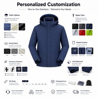 Manteau d'hiver rembourré en polyester 150D et taffetas 300T avec logo personnalisé pour hommes, à capuche, isolé, imperméable, pour la randonnée en plein air, vente en gros OEM