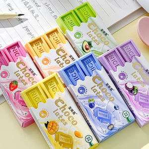 Perlengkapan Alat Tulis Korea Grosir, Pensil Promosi, Penghapus Karet Lembut, Bentuk Buah Kreatif, Lucu untuk Anak Sekolah, Natal - Product Image 3