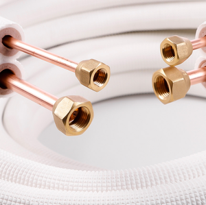 Tubería de <span class=keywords><strong>Cobre</strong></span>, Rollo de Tubo de Bobina Doble, Tubo de <span class=keywords><strong>Cobre</strong></span> Recubierto de PVC, <span class=keywords><strong>Precio</strong></span> por Metro de Tubería de <span class=keywords><strong>Cobre</strong></span> para Aire Acondicionado - Product Image 5