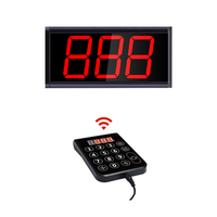 Système d'appel de gestion de file d'attente avec affichage numérique grand écran pour restaurant Pager