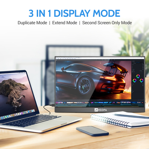 Moniteur portable <span class=keywords><strong>Arzopa</strong></span> 4K DHR de 15,6 pouces pour ordinateur portable et PC mobile, idéal pour le jeu et les affaires – Vente flash sur <span class=keywords><strong>Amazon</strong></span> - Product Image 3