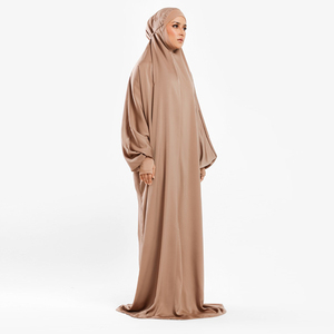 Hijab Abaya Kimar Nida en tissu polyester turc avec Nikab, mode moderne <span class=keywords><strong>Segi</strong></span> Empat islamique YILIXIN K-0076 pour toutes les saisons - Product Image 2