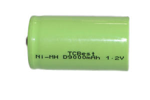 尺寸d nimh电池1.2 v 9000毫安时可充电电池过充电保护长寿命电池 - Product Image 2