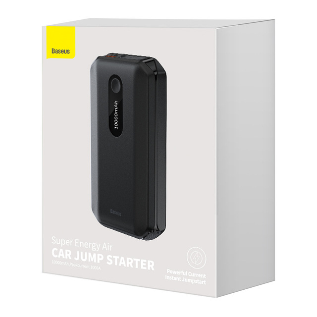 Baseus Car Jump Starter 10000mah 1000A Portable Emergency Starter Power Bank 12V Auto Booster Starting Device Battery
