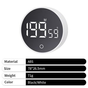 2026 Creative LED Display Kitchen <b>Timer</b> for Cooking with Stylish Design Time Management Reminder - Product Image 3