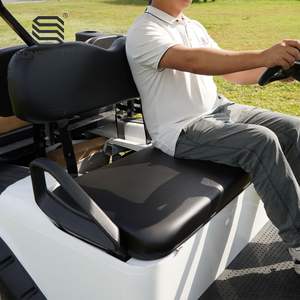 EZGO TXT Black Golf Cart <b>Seat</b> <b>Cushions</b> & Pillow Source Manufacturer with Front <b>Seat</b> <b>Cushion</b> and Backrest - Product Image 2