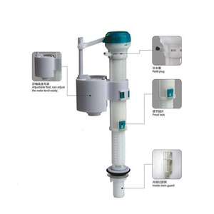 Hj101 Verstelbare Plastic Inlaatvulklep G15/16 Of 7/8 ''Voor Toiletwatertankfilter Voor Badkamergebruik - Product Image 2