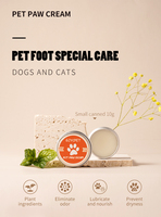 Baume hydratant pour pattes de chien, marque privée, vente en gros, OEM/ODM