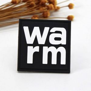 Parche de Silicona Personalizado de Alta Calidad con Logotipo en Relieve 2D y 3D, Insignia de Goma Suave de PVC para Ropa - Product Image 2