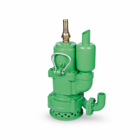 Pompe pneumatique SP-SP30-80 30m³/h, hauteur de refoulement 80m, pompe à turbine à air pour applications marines, minières et traitement des eaux usées
