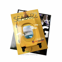 Couverture souple personnalisée format A4/A5 Papier imprimé offset Carton Magazine Histoire Édition Livret Brochures Catalogue Livre Impression