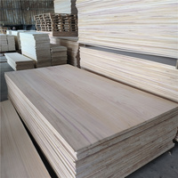 Directly From the Manufacturer 1220*2440mm Beautiful Grain Pattern Paulownia Wood Board Solid Wood Board