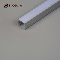 Nuevas llegadas: Tira de luz LED empotrada de 15*15 para montaje en superficie, personalizable, para perfil de techo de aluminio, IP67, efecto neón