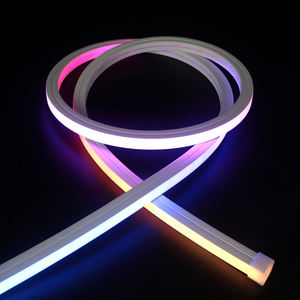 Профиль для светодиодных лент, силиконовая Прозрачная силиконовая трубка 20-10 для светодиодных лент, Водонепроницаемая силиконовая трубка для светодиодных лент - Product Image 2