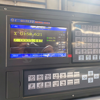 Torno CNC Mini Horizontal de un Solo Husillo CK0640 con Control GSK y Alimentador de Barras, Capacidad Media para Corte de Metal