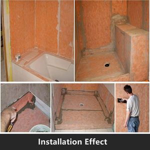 <span class=keywords><strong>Membrana</strong></span> Impermeable <span class=keywords><strong>para</strong></span> Ducha, Tela de Polietileno, Revestimiento Impermeable <span class=keywords><strong>para</strong></span> Baño, Cocina, Saunas y Áreas Húmedas - Product Image 6