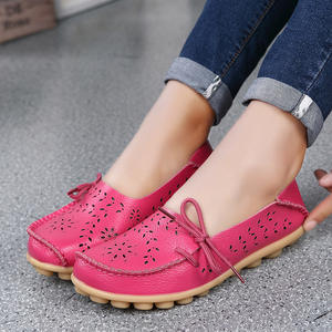 Mocasines de cuero <span class=keywords><strong>cómodos</strong></span> <span class=keywords><strong>para</strong></span> <span class=keywords><strong>mujer</strong></span>, <span class=keywords><strong>zapatos</strong></span> casuales de punta redonda, <span class=keywords><strong>zapatos</strong></span> suaves, <span class=keywords><strong>zapatos</strong></span> planos de conducción salvaje, <span class=keywords><strong>zapatos</strong></span> suaves <span class=keywords><strong>para</strong></span> <span class=keywords><strong>caminar</strong></span> <span class=keywords><strong>para</strong></span> <span class=keywords><strong>mujer</strong></span> - Product Image 4