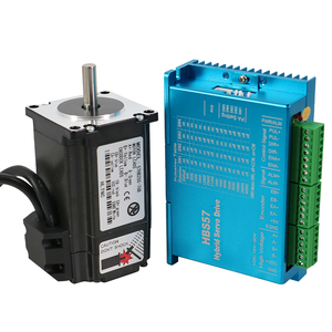 ชุดสเต็ปมอเตอร์ Nema23แบบไฮบริด57 1.2Nm ขนาดเส้นผ่าศูนย์กลางวงปิด8มม. พร้อมไดรฟ์ - Product Image 1