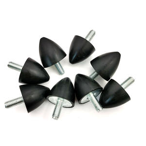 M8 cono de golpe para parachoques de goma pies goma amortiguador de amortiguación de los pies - Product Image 1