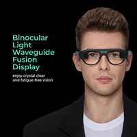 Lunettes intelligentes LEION HEY SMART AR pour malentendants, interaction vocale, traduction en temps réel, sous-titres, étanches IP64, GPS double
