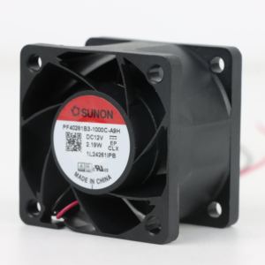 Ventilador Axial de Refrigeración SUNON PF40281B3-1000C-A9H 40x40x28mm 12VDC 0.145A 2.19W 11000RPM 15.4CFM con Rodamiento de Bolas para Gabinete e Inversor - Product Image 5