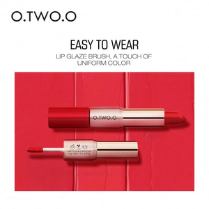 Lápiz Labial Líquido Mate MLM, Hidratante de Larga Duración, Brillo Labial de Doble Punta, Kit de Maquillaje Cosmético, Brillo Labial de Alta Pigmentación - Product Image 3