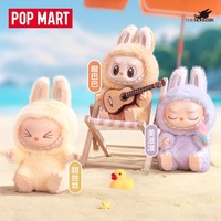 LABUBUs Party Sticker Plush Mystery Boxes 2ème Génération Pendentif Macaron dans une Boîte Mystère