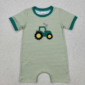 Vêtements assortis pour frères et sœurs, broderie de camion, mignons pour enfants - Product Image 3