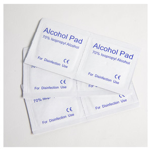 Toallitas desinfectantes estériles desechables con <span class=keywords><strong>alcohol</strong></span> isopropílico al 70% para el cuidado de tatuajes y perforaciones - Product Image 4