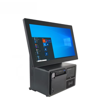 Caja Registradora POS con Pantalla Táctil Capacitiva Ultrafina Todo en Uno Personalizable OEM, Sistema Operativo Windows, Aluminio+Metal, Bluetooth 5.2, Software
