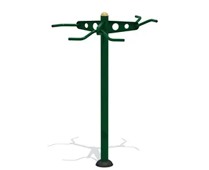 Galvanized Steel Outdoor Senior Oriented Fitness Equipment For Daily Exercise