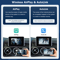 Road Top Airplay Mirror Link AirPlay Navigation Media Video Box Android Auto Carplay décodeur pour Mercedes Benz GLK 2013-2015