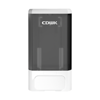 Heaidea CD-1022 ABS Modern 1000ml Dispenser Sabun Cair Manual yang Dipasang di Dinding untuk Hotel, Rumah Sakit, Kantor, Kamar Mandi, dan Penggunaan di Rumah