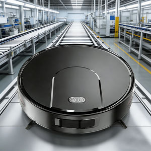 Robot aspirateur laveur automatique OEM Geerlepol V2G-SH avec filtre HEPA, navigation gyroscopique et connectivité Wi-Fi Alexa - Product Image 1